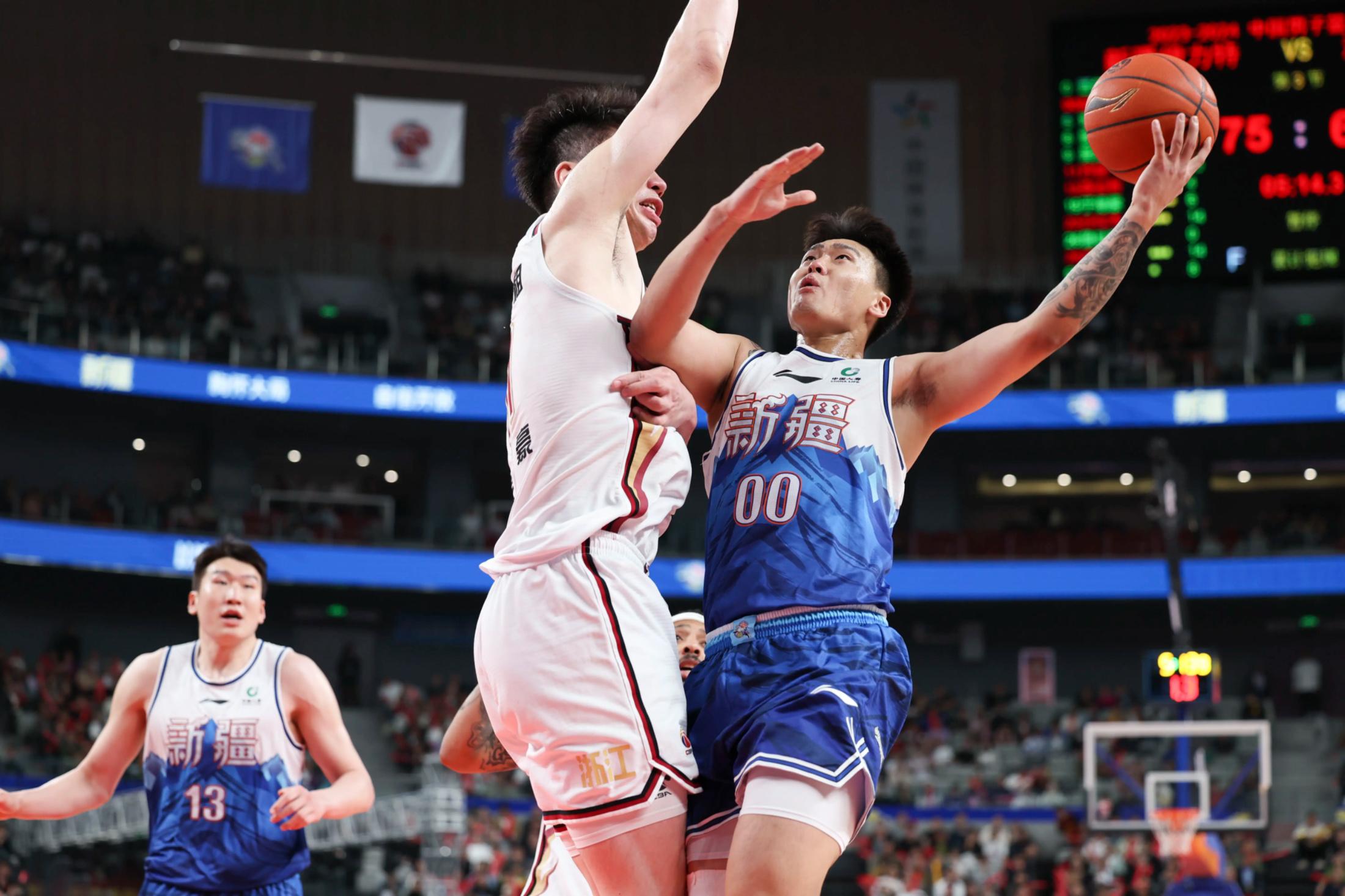 山东队战胜新疆，喜获五连胜